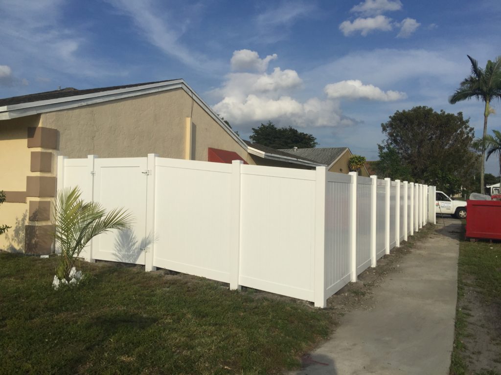 pvc fence