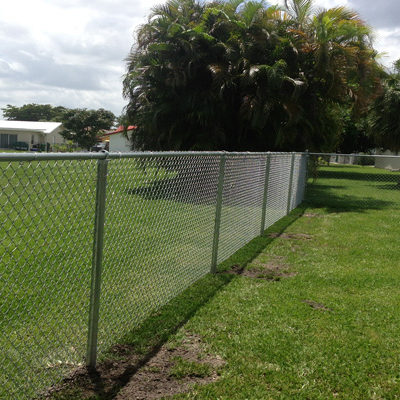6 ft. chain link fence