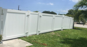 picture of pvc fence